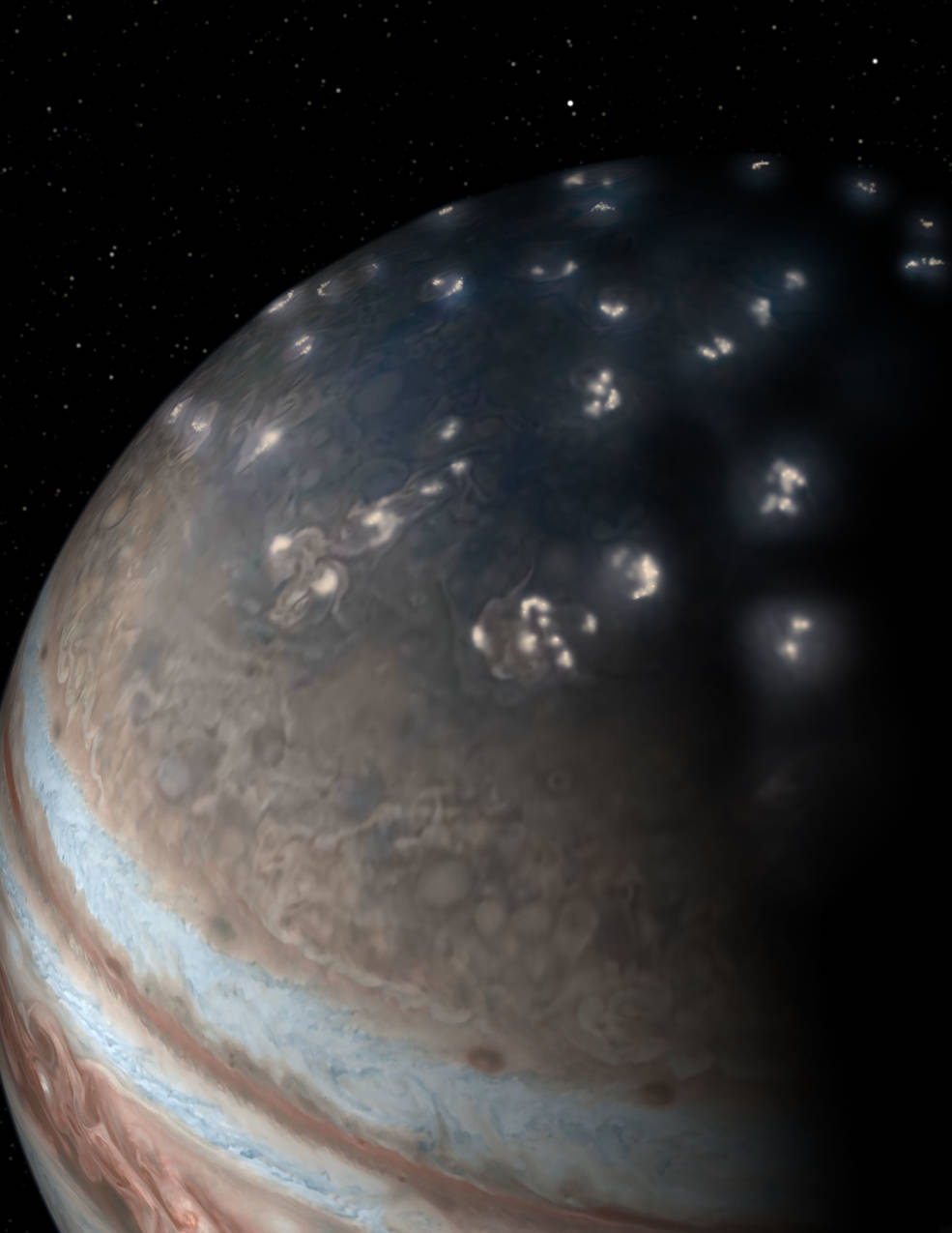 18 06 07 解明に39年を要した木星の雷の謎とは Nasaの木星探査機ジュノーの最新画像と情報を翻訳